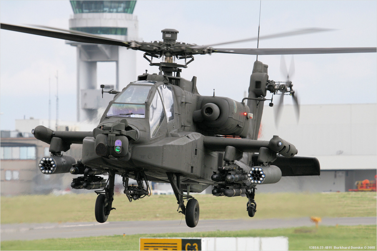 Boeing AH-64D  s/n 98-0108  RNLAF Q-08  Belgian Helidays 2007
