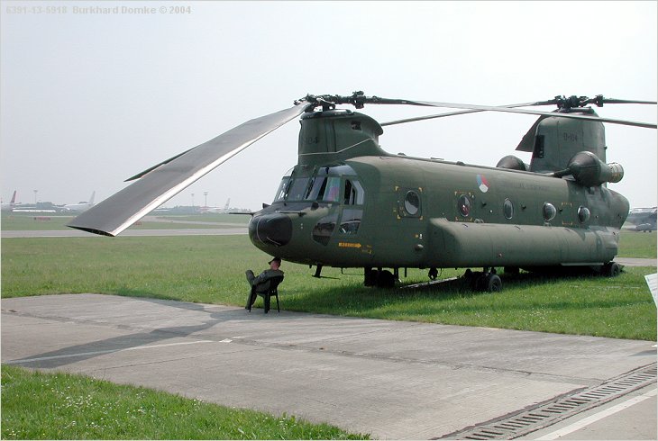 Belgian Helidays 2003 - Boeing CH-47D - Royal Netherlands Air Force 298 Squadron