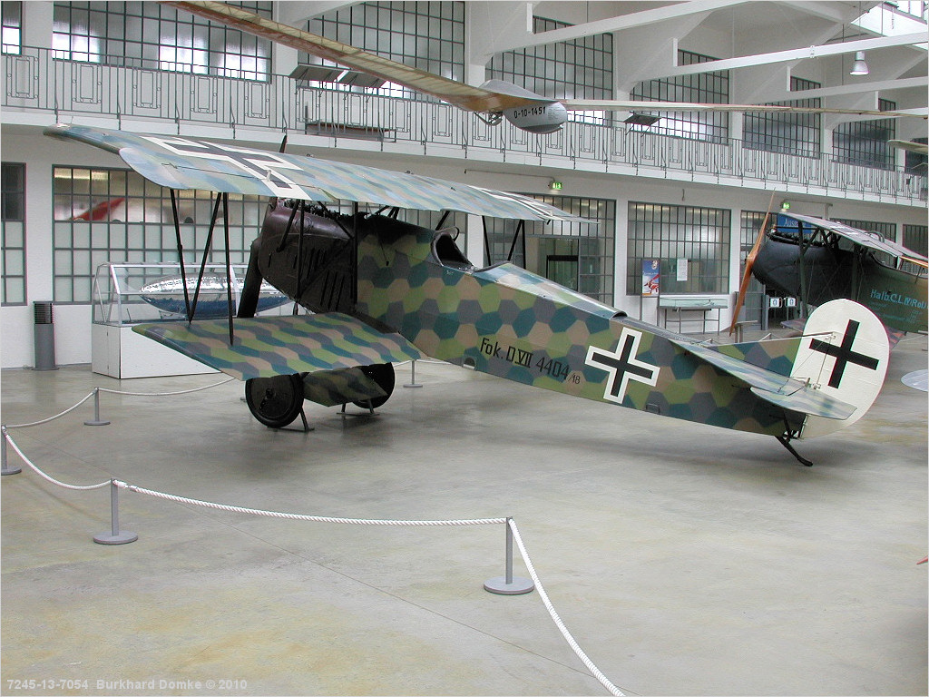 Fokker D.VII s/n 4404/18