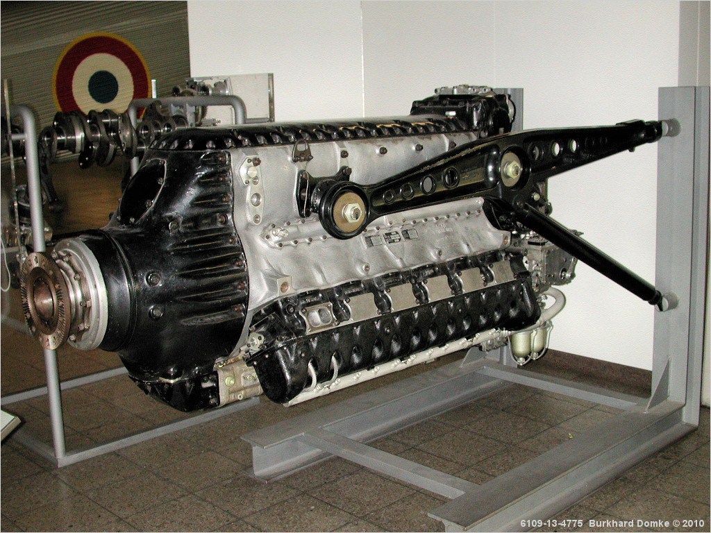 Junkers Jumo213A piston engine powering Focke-Wulf Fw190D and Ta152 fighters