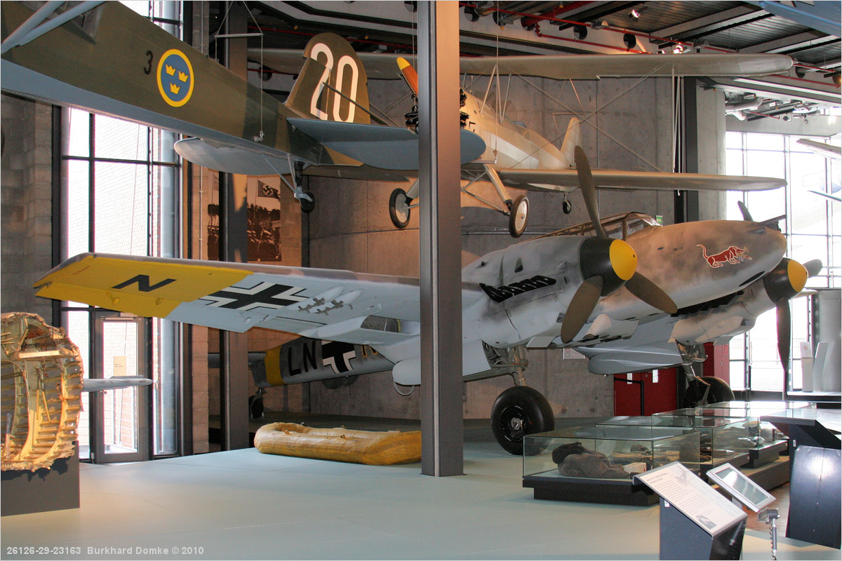 Bf110F-2 Trop c/n 5052 - Deutsches Technikmuseum Berlin