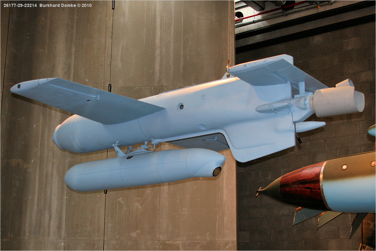 Henschel Hs293 air-launched anti-ship guided missile - Deutsches Technikmuseum Berlin