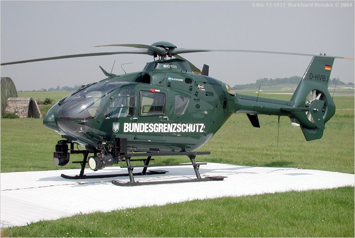 Belgian Helidays 2003 - Eurocopter EC135T1 - German Border Police (Bundesgrenzschutz)