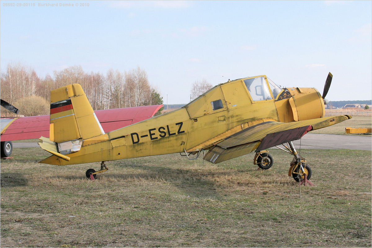 Let Z-37A-2 s/n D-ESLZ c/n 15-14 Luftfahrt-Museum Finowfurt