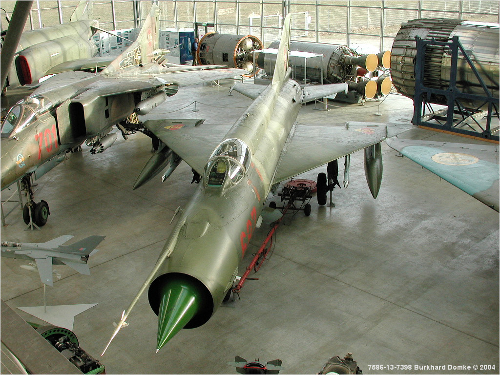 MiG-21MF s/n NVA 687 Luftwaffe 23+40