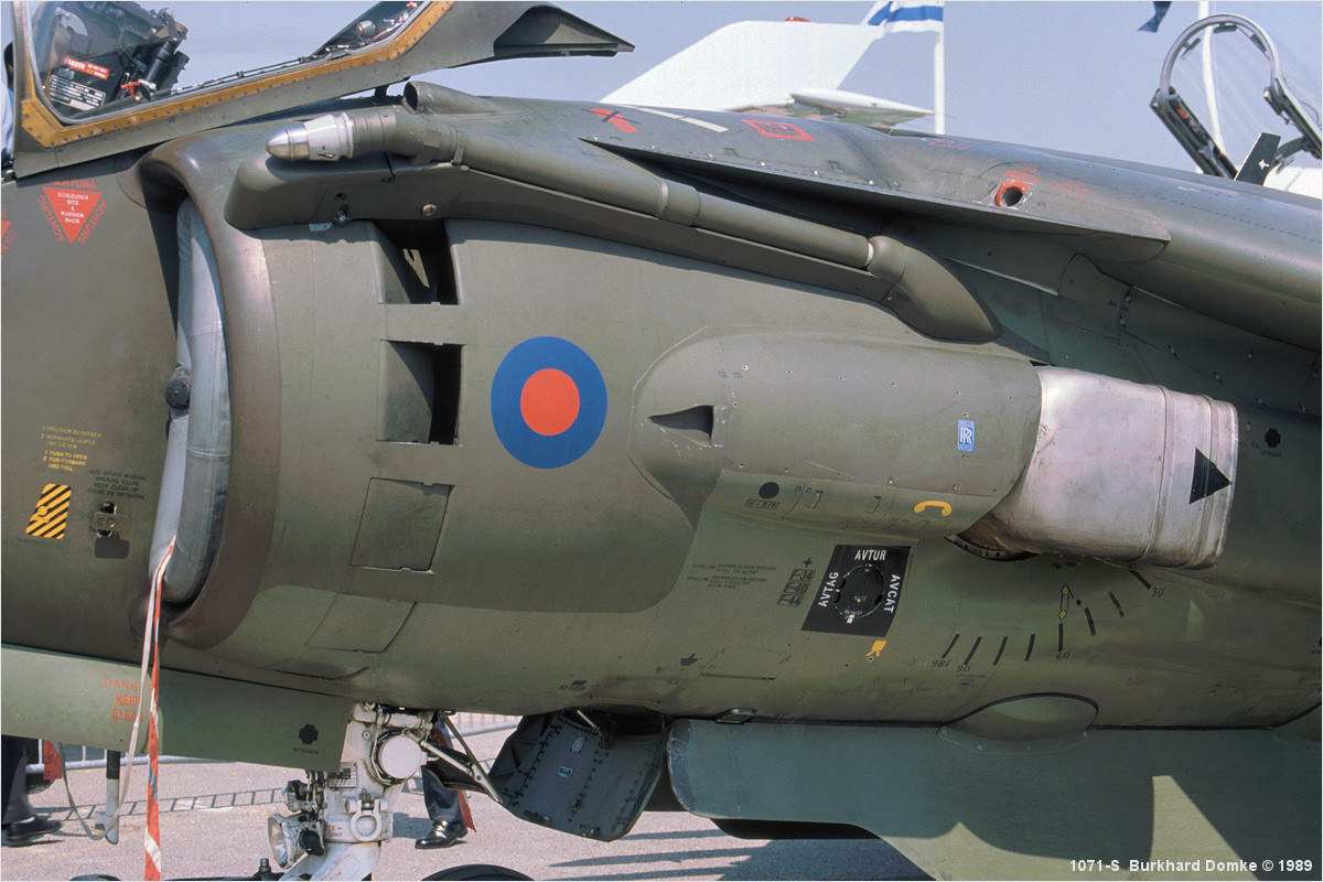 Harrier GR5 s/n ZD346
