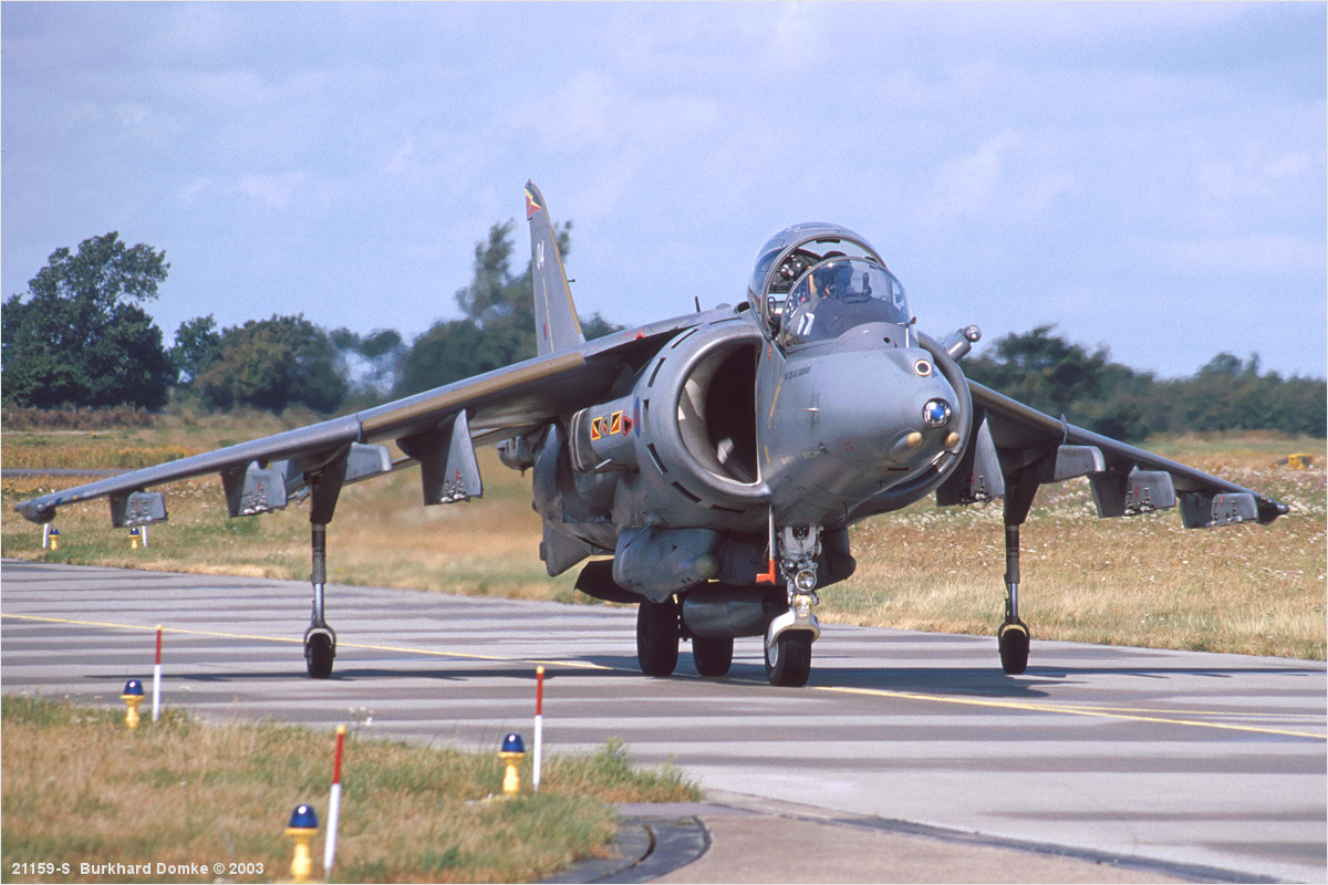Harrier GR.7 RAF s/n ZD323