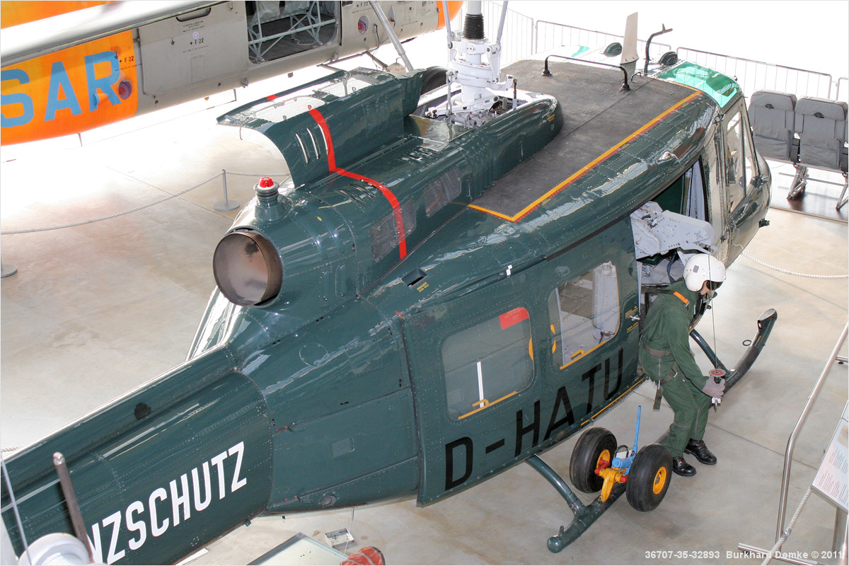 Bell UH-1D s/n D-HATU Bundesgrenzschutz