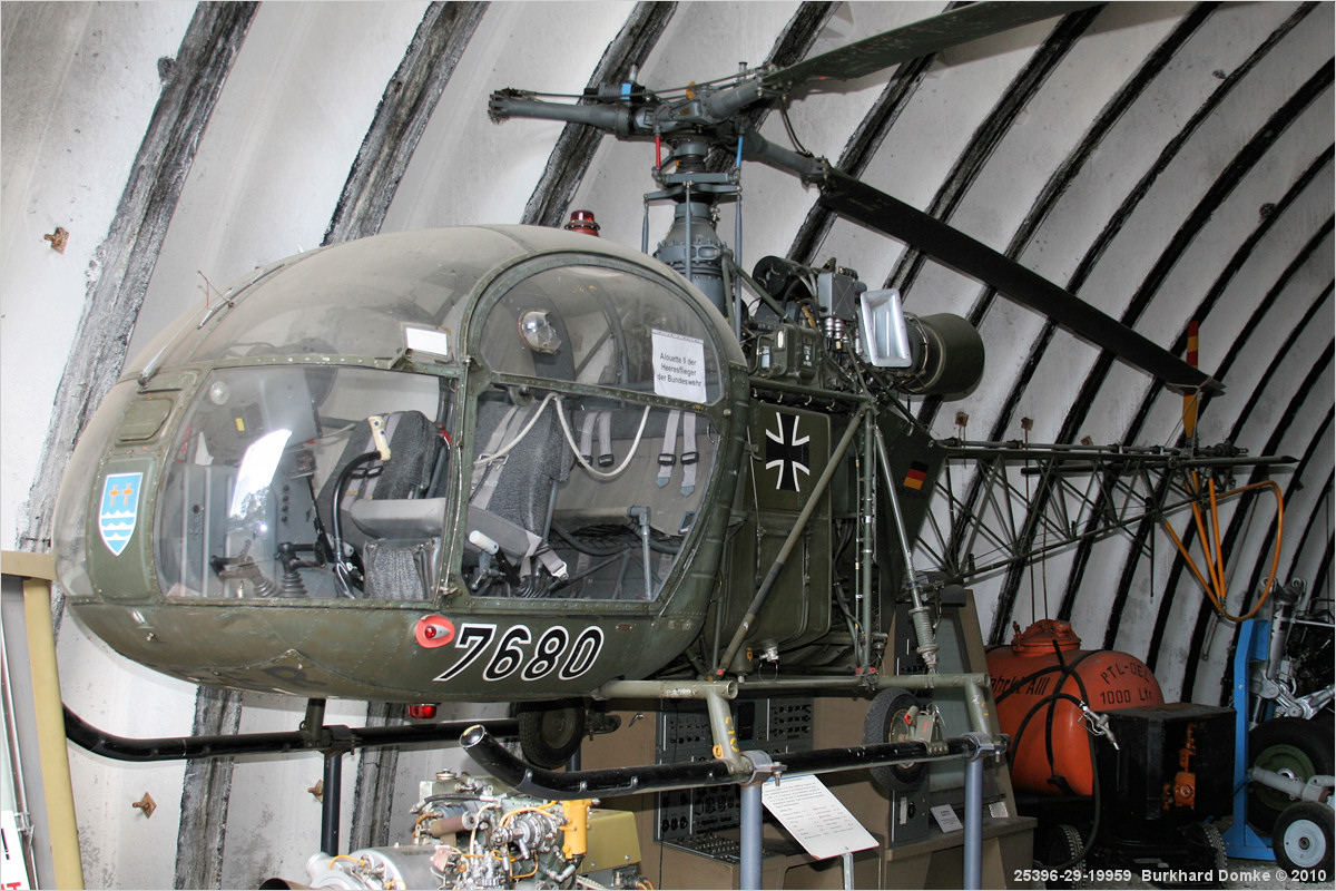 SE3130 Alouette II 76+80 Luftfahrt-Museum Finowfurt