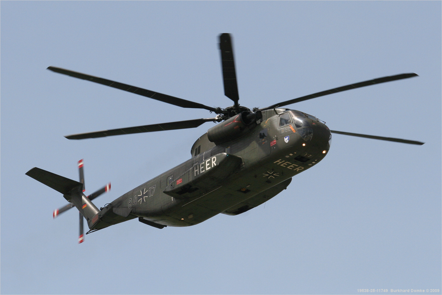 CH-53G s/n 84+17 c/n V65-015 Heeresflieger (German Army) MTHR-25