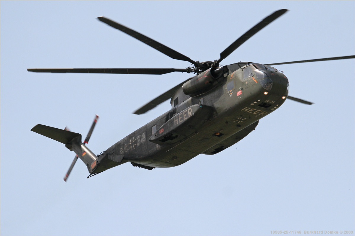 CH-53G s/n 84+74 c/n V65-072 Heeresflieger (German Army) MTHR-15
