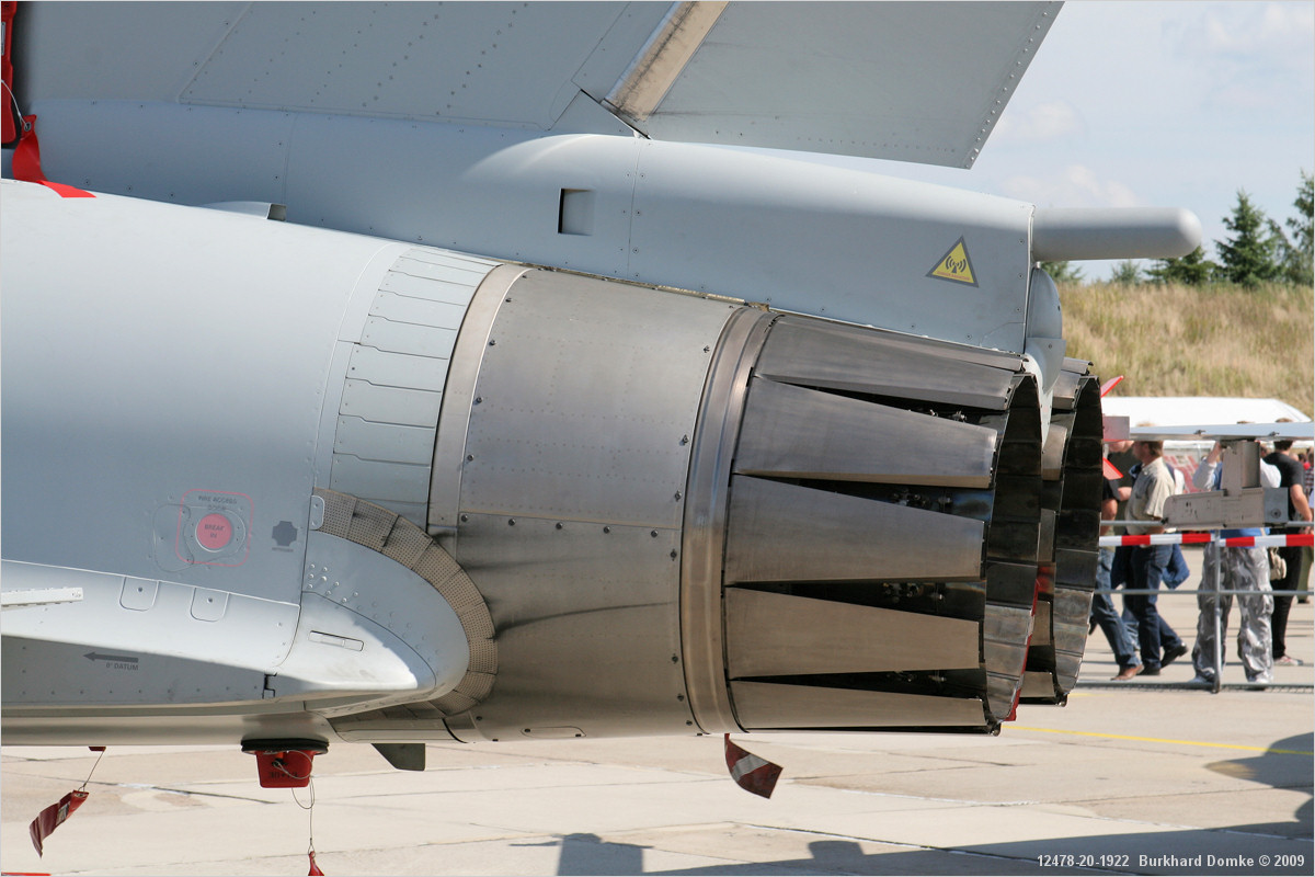 Typhoon F2 c/n BS015 s/n ZJ924 RAF 3 Sqn