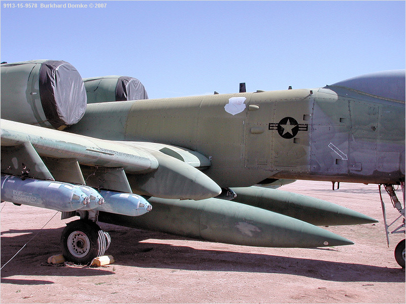 Fairchild A-10A Thunderbolt II - USAF s/n 75-0298
