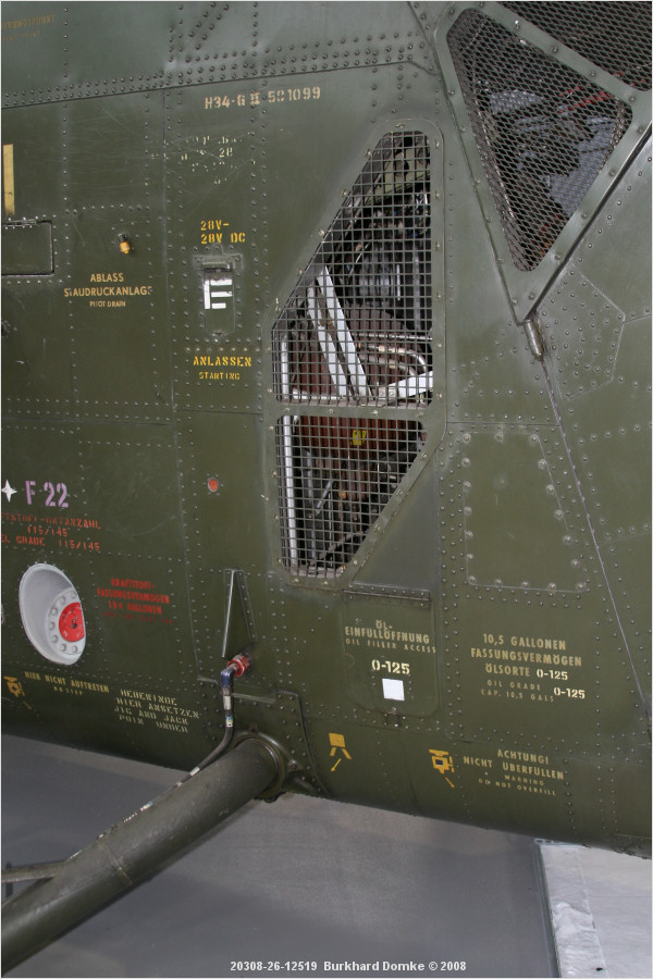 Sikorsky H-34G-II Heeresflieger 80+34 Luftwaffenmuseum Gatow