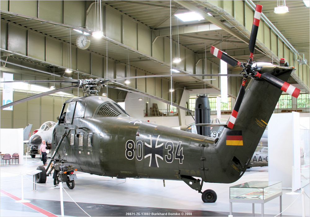 Sikorsky H-34G-II Heeresflieger 80+34 Luftwaffenmuseum Gatow