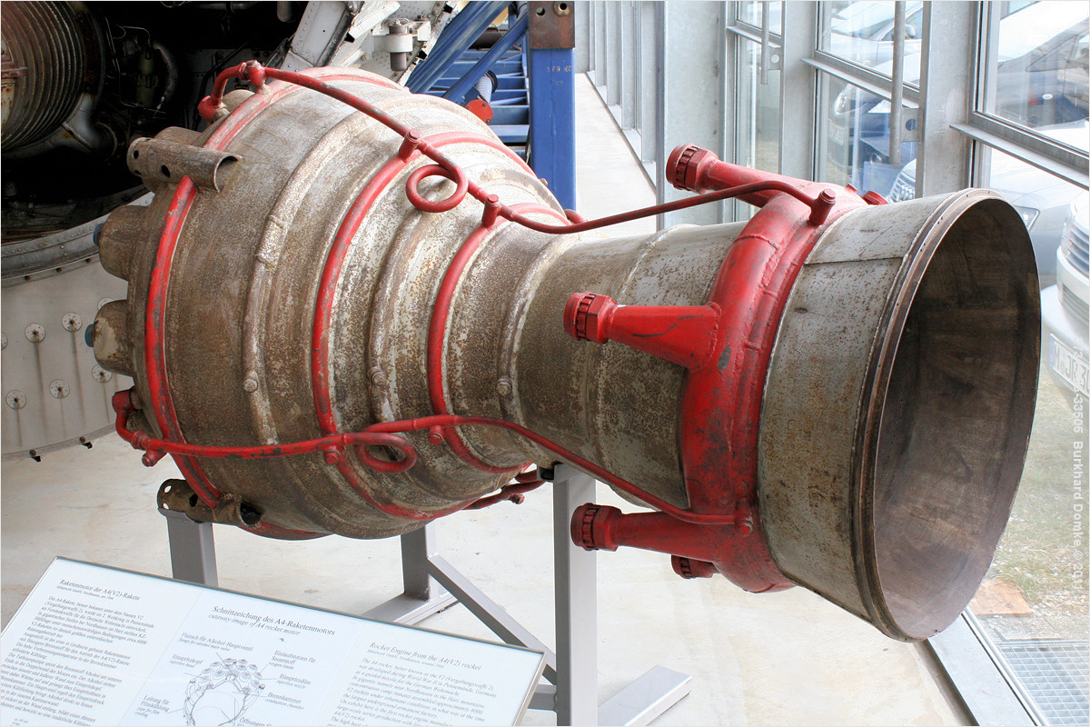 Aggregat A4(V2) combustion chamber/nozzle