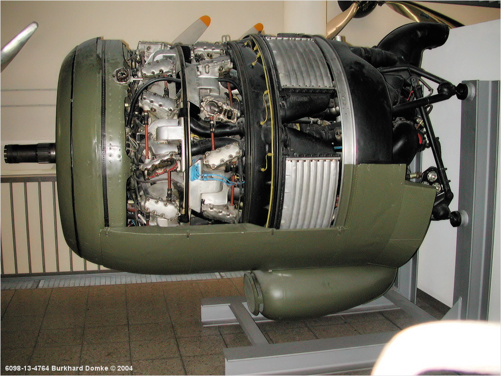 BMW 801 TJ turbo-supercharged 14-cylinder radial engine