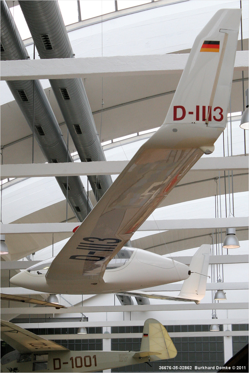 Akaflieg Braunschweig SB13 Flying Wing s/n D-1113