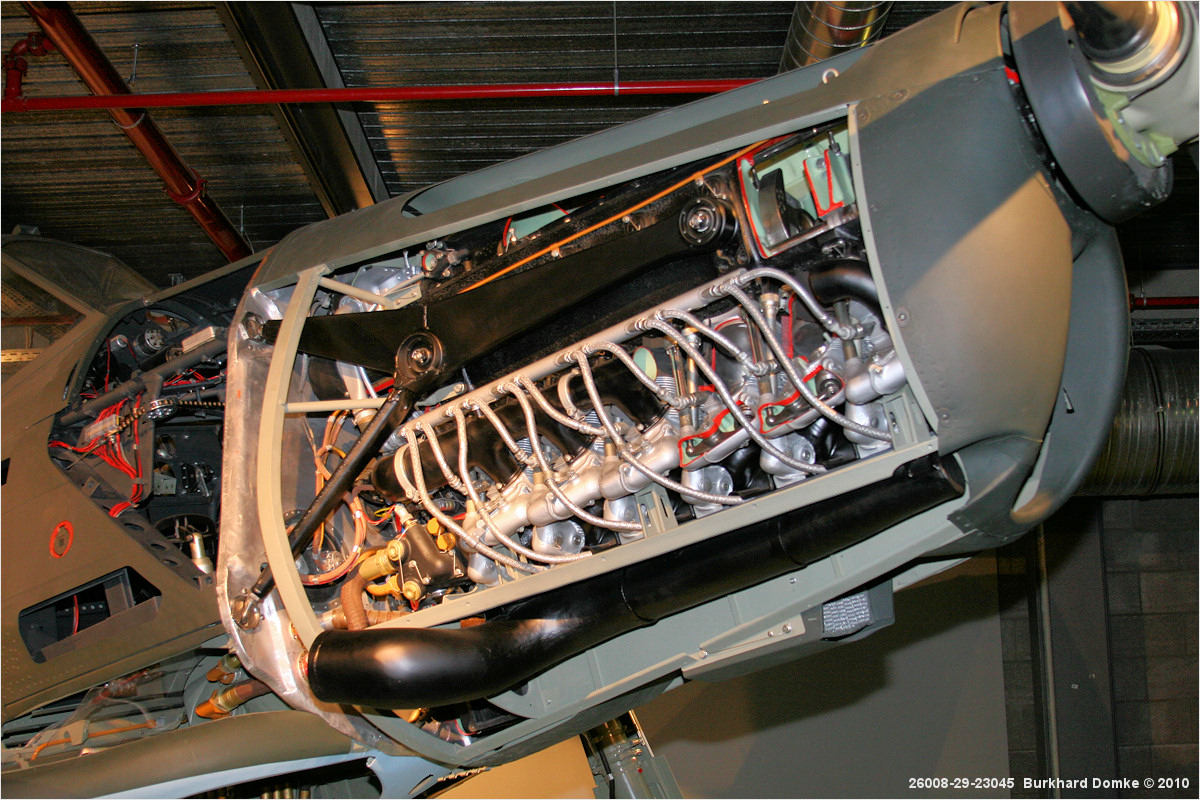 Argus As410A piston engine - Deutsches Technikmuseum Berlin