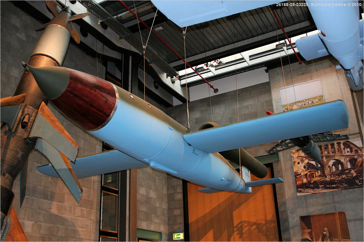 Fieseler Fi103 (V1) surface-to-surface missile - Deutsches Technikmuseum Berlin