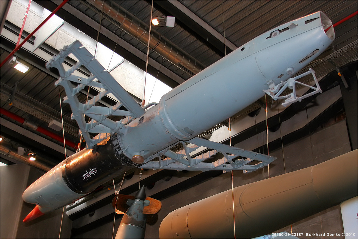 Henschel Hs117 Schmetterling surface-to-air missile - Deutsches Technikmuseum Berlin