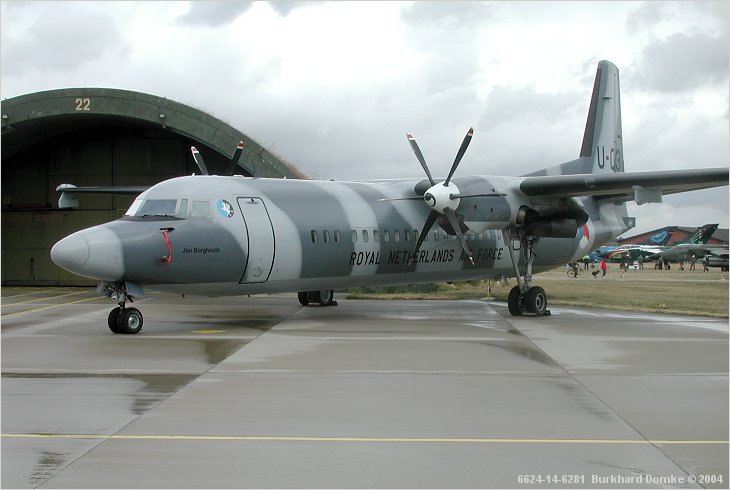 Eggebek Open House 2003 - Fokker 60 UTA-N - Royal Netherlands Air Force 334 Squadron