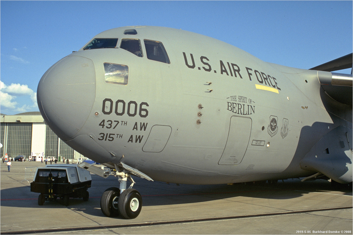 Boeing C-17A Globemaster III - USAF s/n 96-0006 'Spirit of Berlin'