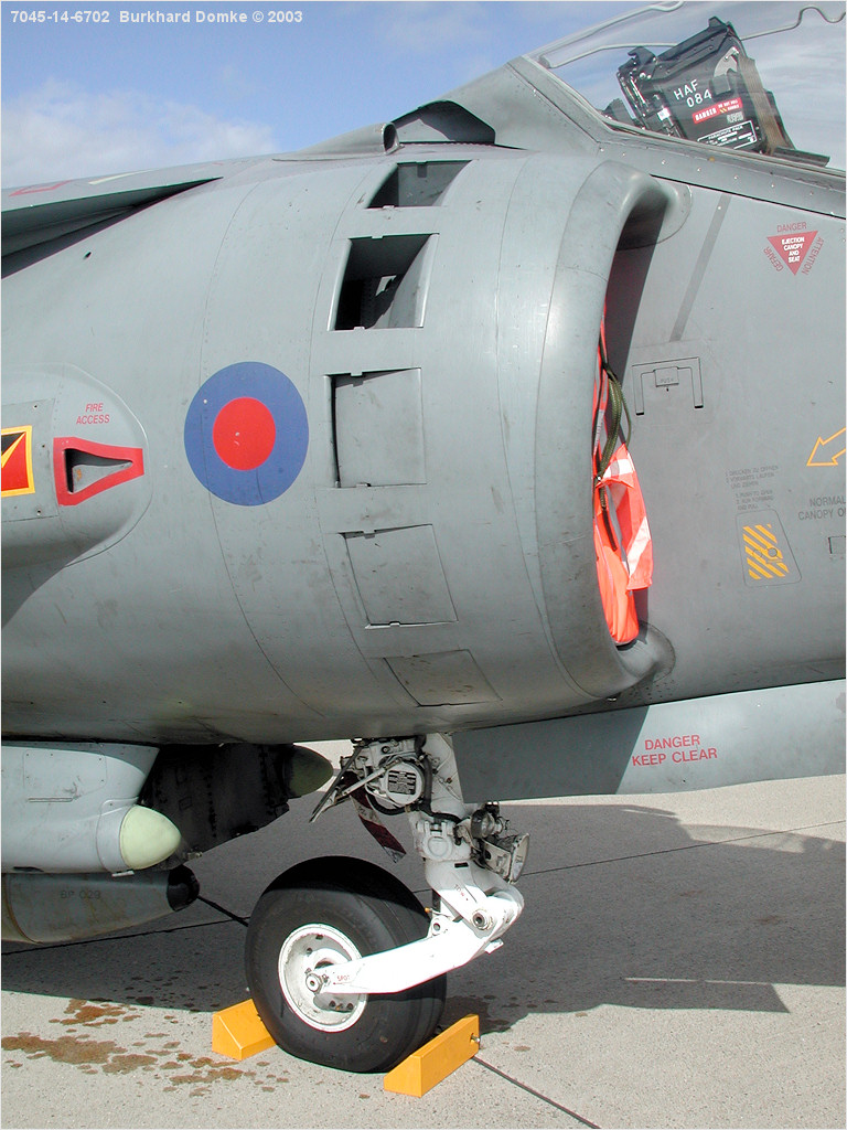 Harrier GR.7 RAF s/n ZD409