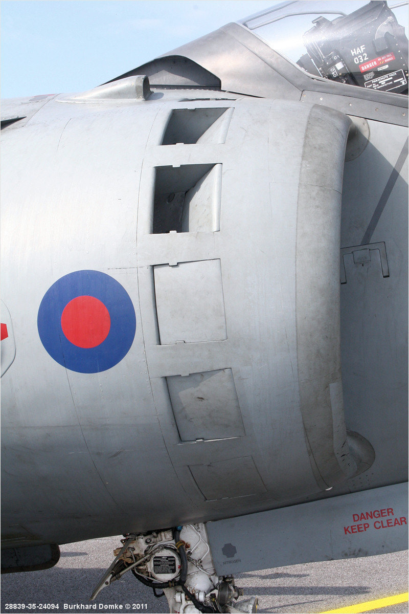 Harrier GR9 s/n ZD406