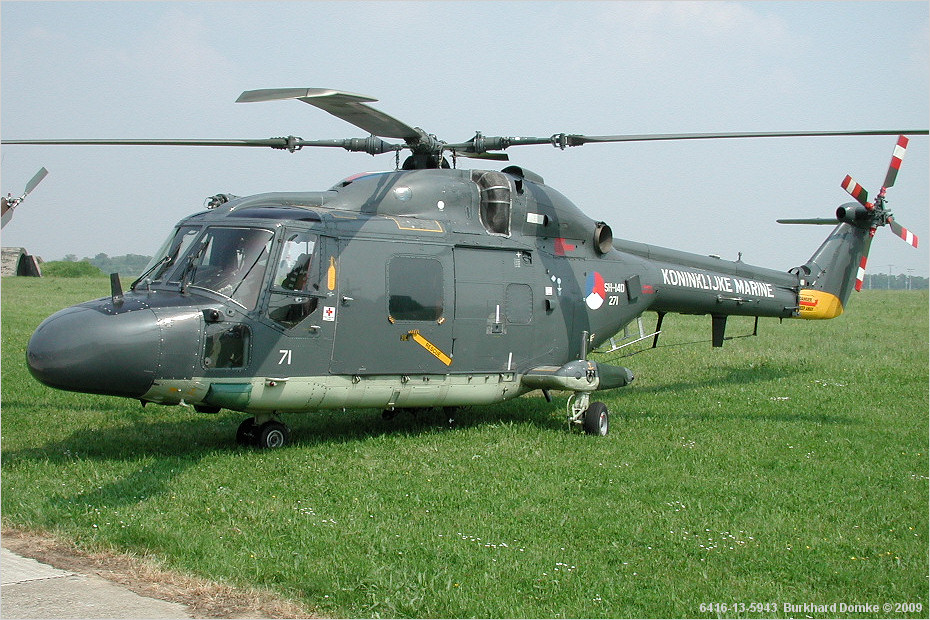 Sea Lynx SH-14D s/n 271 Royal Dutch Navy