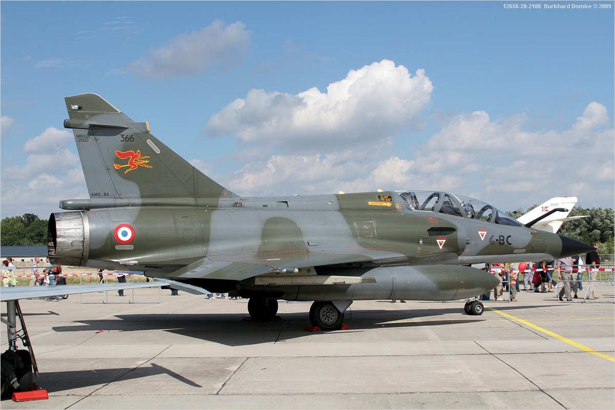 Rostock-Laage Open House 2006 - Mirage 2000N s/n 366 French Air Force EC2