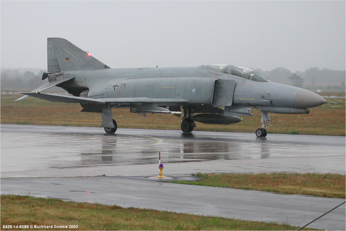 F-4F ICE Phantom II s/n 37+75 c/n 4533 Luftwaffe Fluglehrzentrum