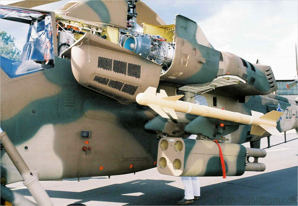 Atlas XH-2 Rooivalk s/n ZU-AHC c/n ADM-001 Farnborough 1994