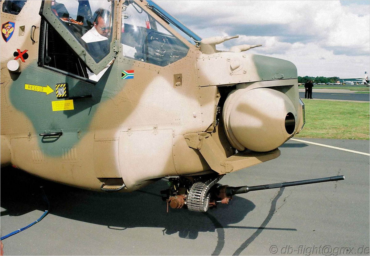 Atlas XH-2 Rooivalk s/n ZU-AHC c/n ADM-001 Farnborough 1994