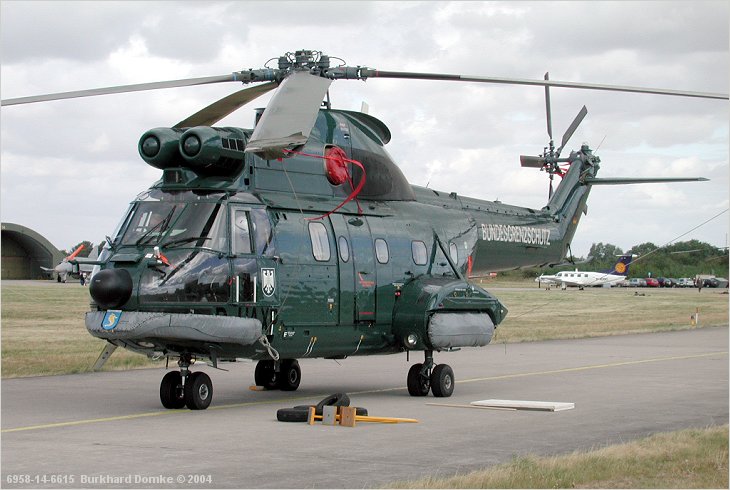 Eggebek Open House 2003 - SA330J Puma - BGS Fliegerstaffel Nord