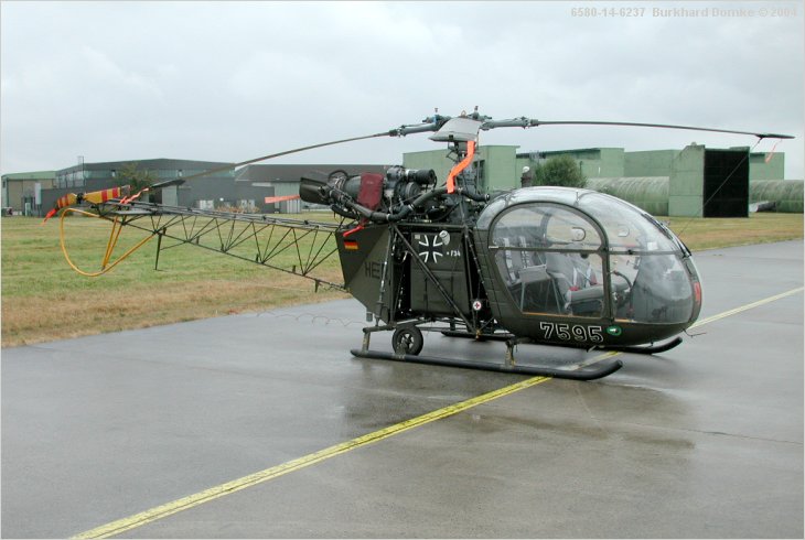 Eggebek Open House 2003 - SE3130 Alouette II - Heeresflieger