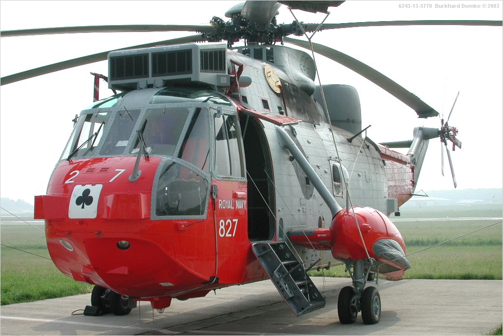 Belgian Helidays 2003 - Seaking HU.5 - Royal Navy