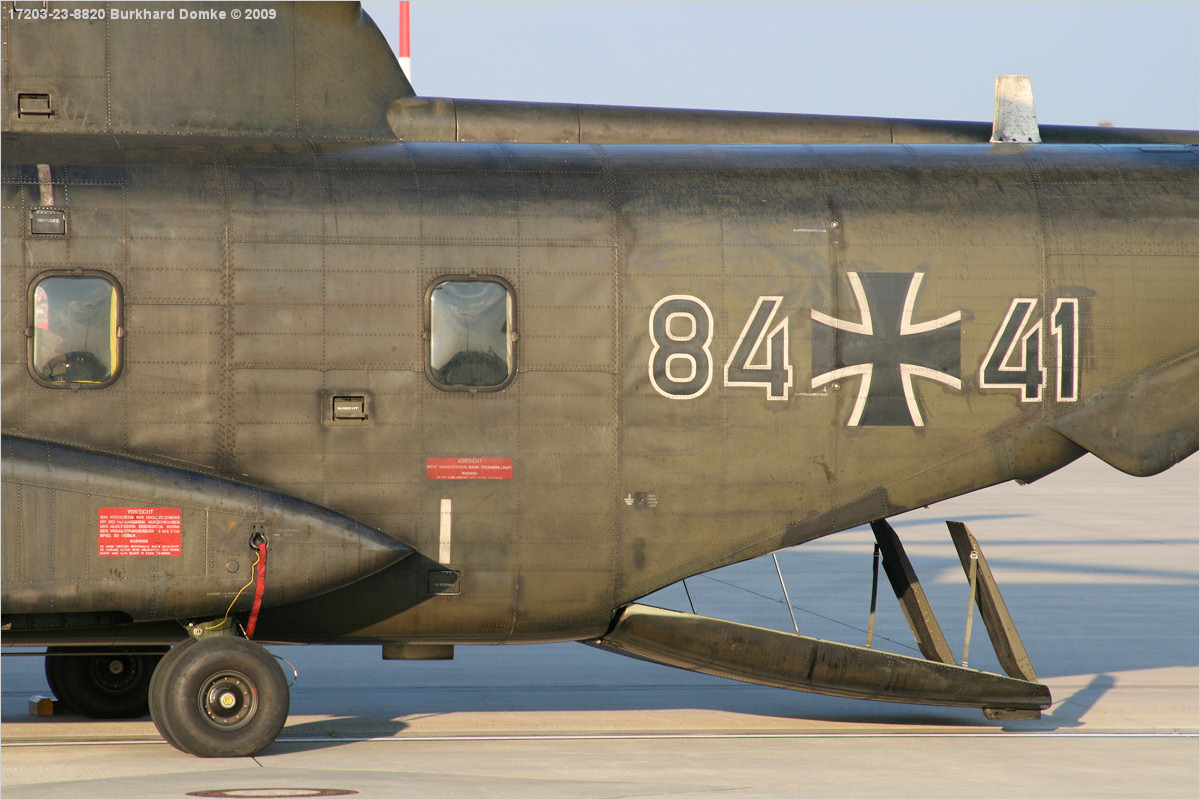 CH-53G s/n 84+41 c/n V65-039 Heeresflieger (German Army) HFWS