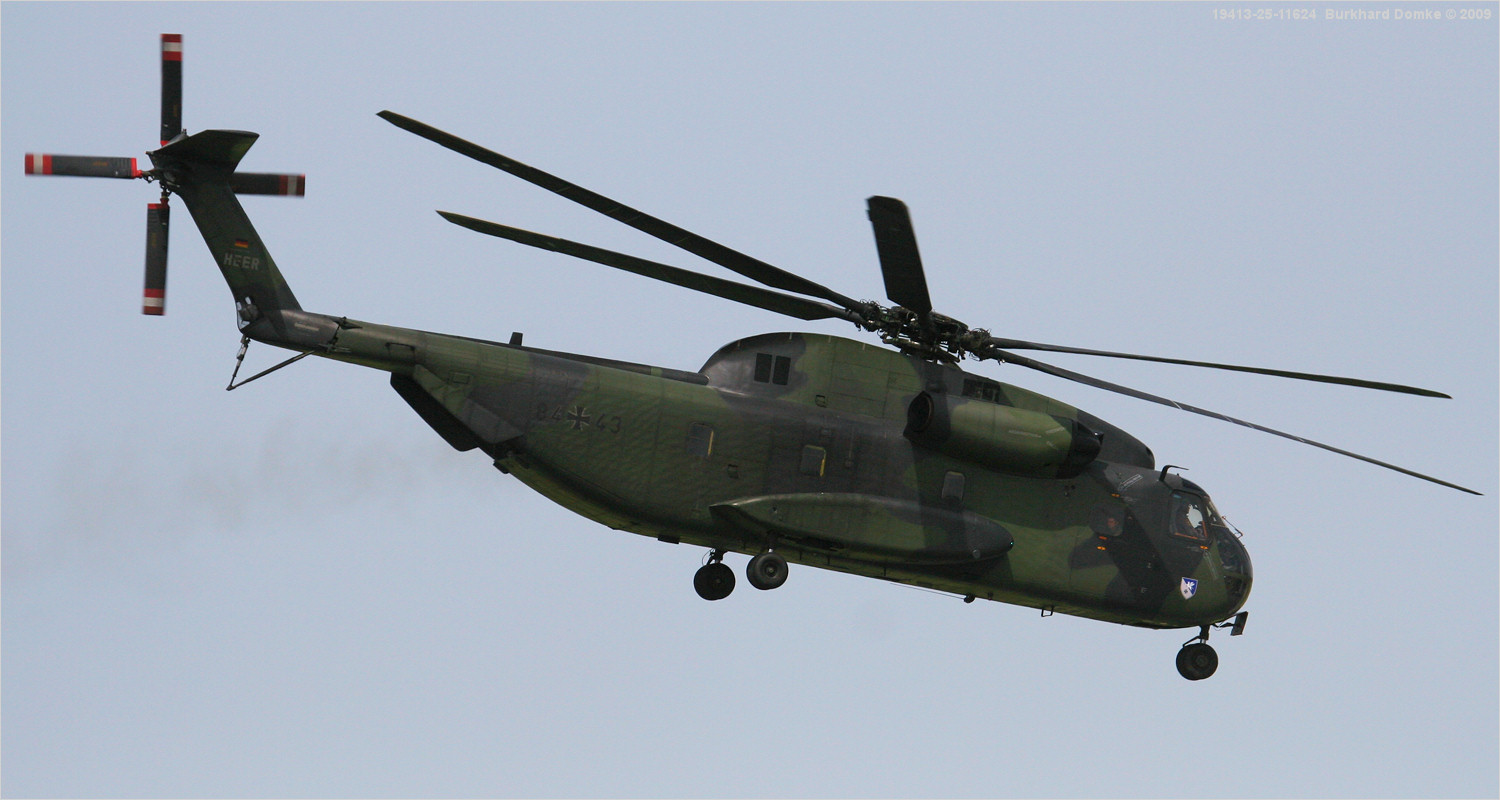 CH-53G s/n 84+43 c/n V65-041 Heeresflieger (German Army) MTHR-25