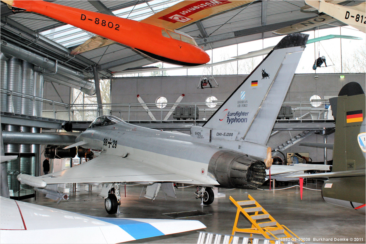 Eurofighter Typhoon EF2000 DA1 Luftwaffe s/n 98+29
