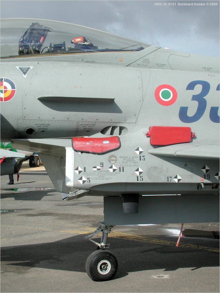 Eurofighter EF2000 c/n DA7 s/n MMX-603 AMI