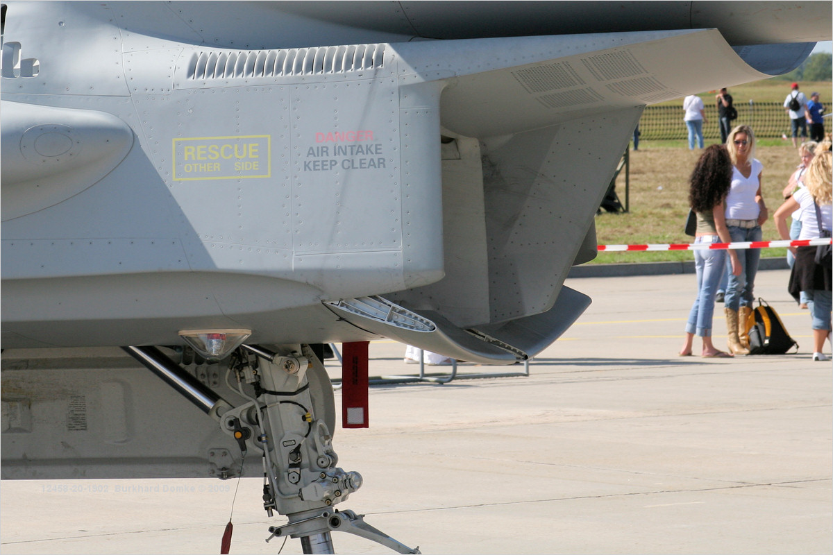 Typhoon FGR4 c/n BS015 s/n ZJ924 RAF XI(F) Sqn