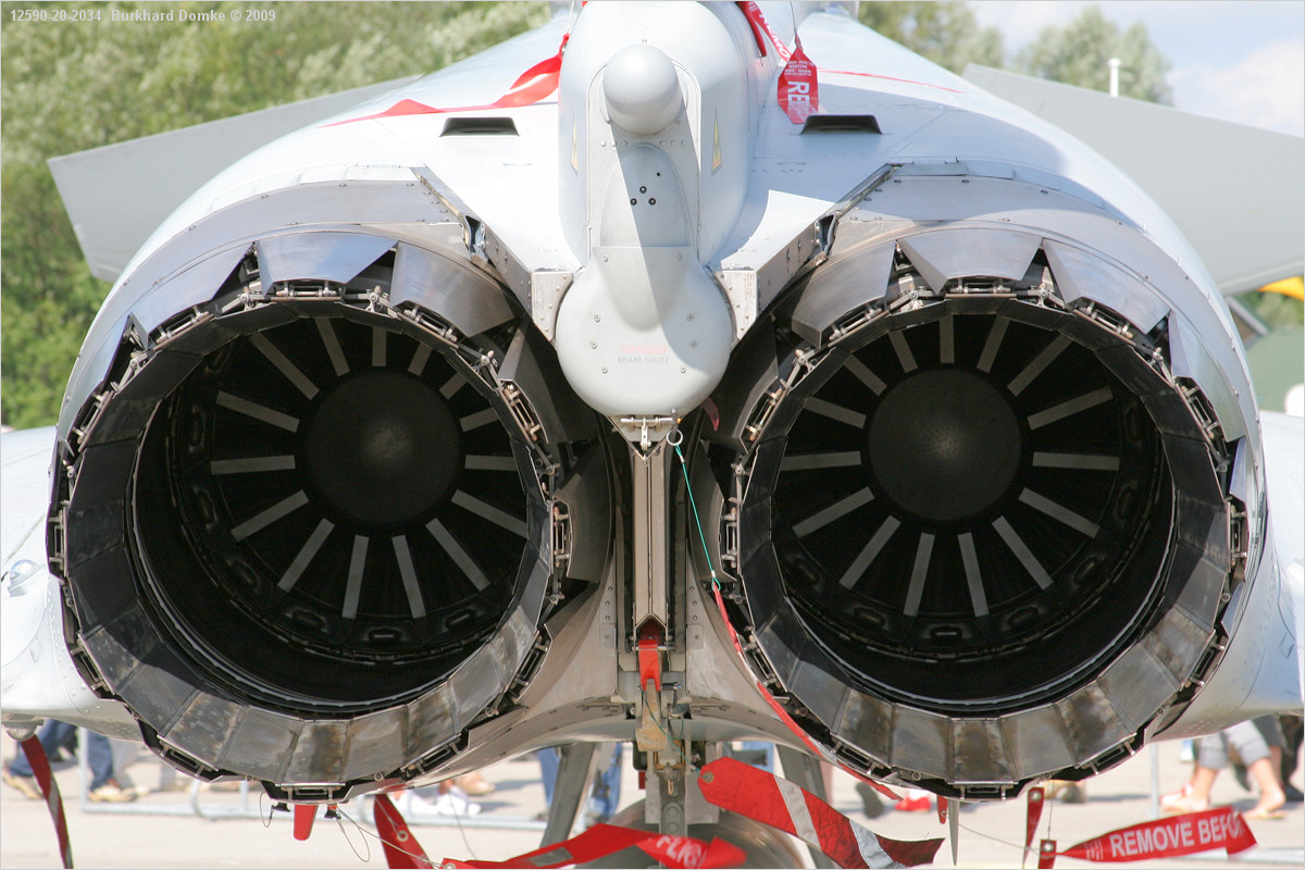 Typhoon F2 c/n BS015 s/n ZJ924 RAF 3 Sqn