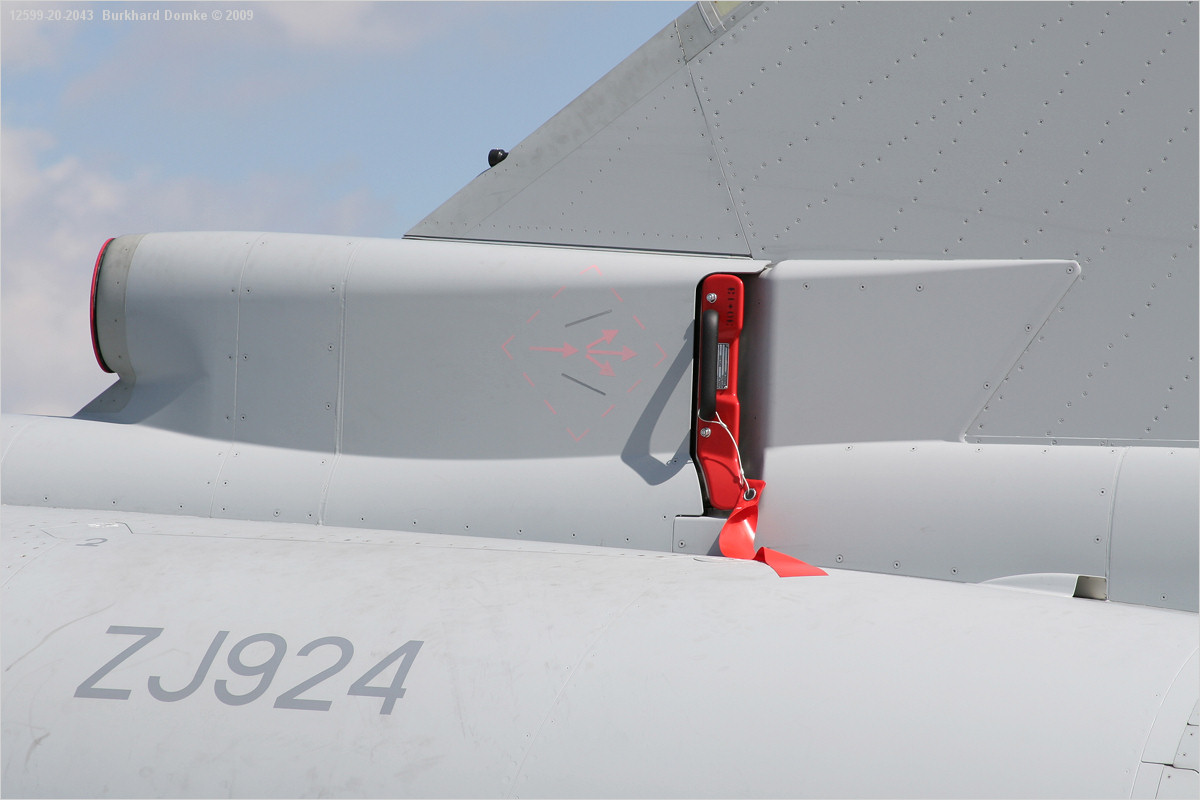 Typhoon FGR4 c/n BS015 s/n ZJ924 RAF 3 Sqn