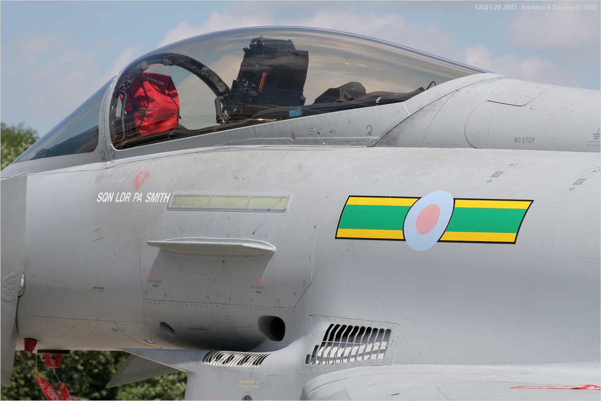 Typhoon FGR4 c/n BS015 s/n ZJ924 RAF 3 Sqn